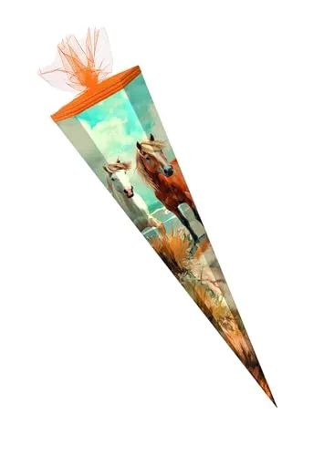 Schultüte / Zuckertüte / 85cm / eckig /