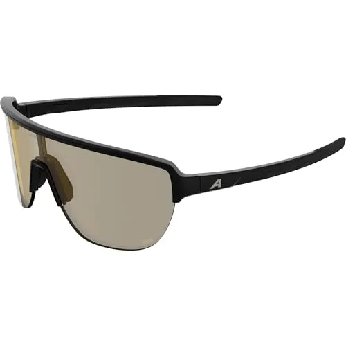 Alpina RAM 2.0 Q-LITE Sonnenbrille Schwarz Matt Gelb von Alpina