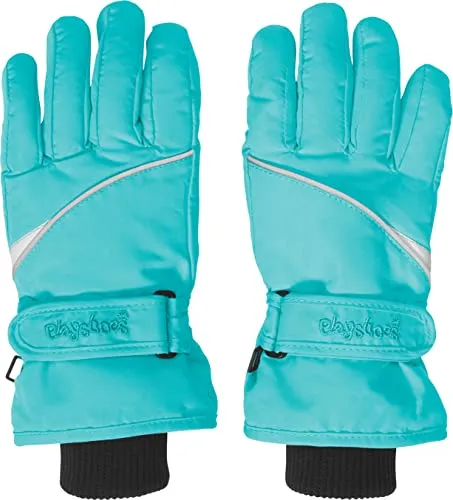 Finger-Handschuh für Mädchen - Wasserdichte Ski-Handschuhe mit Thinsulate-Technologie für warme Hände bei Kälte, ideal für den Wintersport. Mit Weiten-Regulierbarem Klettverschluss und rutschhemmendem Innenhandbesatz.