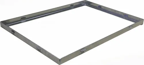 Winkelrahmen für Eingangsmatten/Garagenrost 400x700mm Winkelmaß 23/16/2mm Stahl