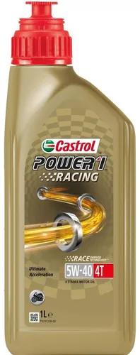 Castrol POWER1 RACING 4T 5W-40 Motoröl, 1 Liter