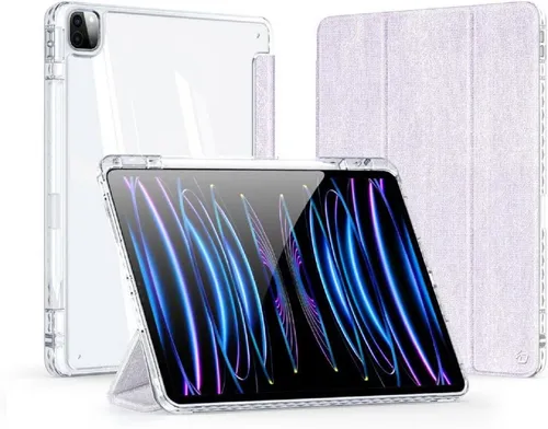 Dux Ducis Tablet-Hülle UNID für Samsung Galaxy Tab S10 Ultra - Elegante Gerätehülle mit Standfunktion aus hochwertigem Leder, schützt vor Kratzern und Stürzen, unterstützt Sleep-Wake-Up-Funktion und kabelloses Laden des Stifts.
