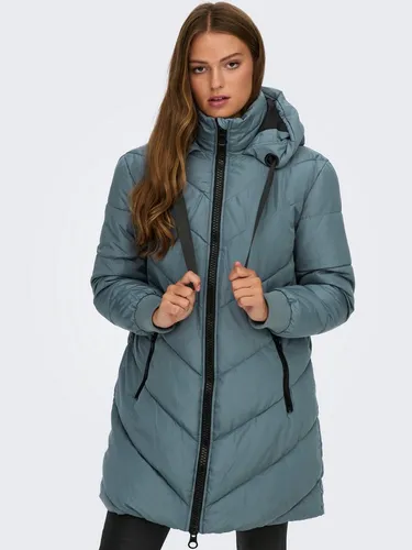 JACQUELINE de YONG JDY Damen Steppjacke JDYSkylar Padded Parka - Stylischer Damenpark mit Kapuze, ideal für die kalte Jahreszeit, bietet Wärme und Komfort dank hochwertiger Steppqualität.