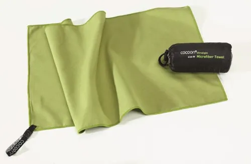 Cocoon Handtuch, Mikrofaser, 60x30cm, grün