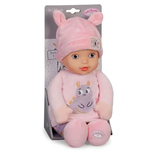 MGA Baby Annabell Sweetie Puppe Pink 30cm Mit Rassel 0m+