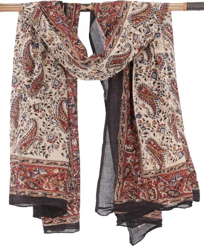 Guru-Shop Sarong Leichter Pareo Schal, Sarong, handbedrucktes..
