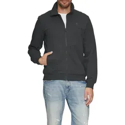 s.Oliver Sweatshirt mit Logo Stickerei, dark grey - Funktionsjacken mit atmungsaktivem Material, ideal für lässige Outfits und bequemes Tragen, ausgestattet mit Eingrifftaschen und stylischer Logostickerei.