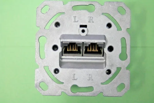 Datendose Netzwerkdose CAT6 für Busch Jäger Kopp Jung Gira auch für BR Kanal