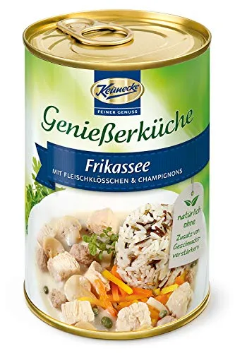 Keunecke Frikassee mit Fleischklösschen & Champignons, 400 g