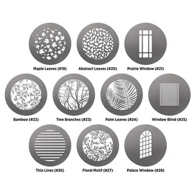 WESTCOTT Optical Spot Gobo Pack 2 von Lindsay Adler von Westcott