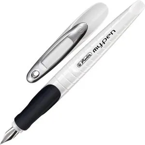 Herlitz Füller my.pen, Feder M für Links- und Rechtshänder von herlitz