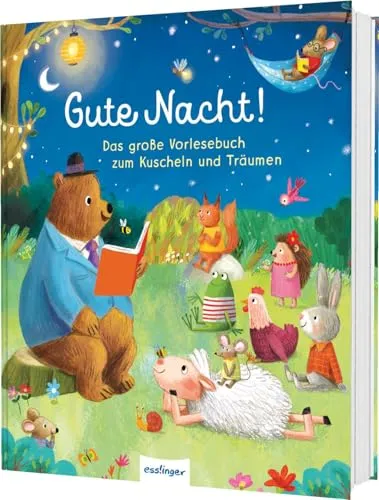 Gute Nacht!: Das große Vorlesebuch mit 10 kuscheligen Geschichten - Entdecken Sie das große Vorlesebuch für entspannte Nächte. 10 liebevoll illustrierte Geschichten zum Kuscheln und Träumen für kleine Abenteurer.
