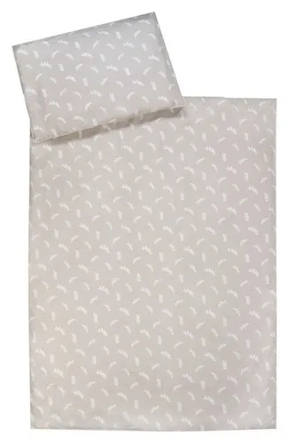 Julius Zöllner Organic-Bettwäsche CARLOTA - Bettwäsche-Set in Braun, aus 100% Baumwolle, besonders weich und ideal für einen erholsamen Schlaf Ihres Babys.