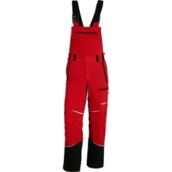KOX Schnittschutz Latzhose Mistral 3.0 Rot/Gelb Größe 106 in gelb von KOX