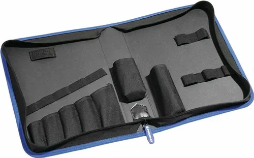 PROMAT Werkzeugmappe 300x270 mm 7 Einsteckfächer/ 6 Klettschlaufen unbestückt