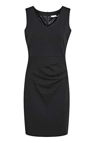 KAFFE Kleid Sara Damen Cocktailkleid Ärmellos Elegant von Kaffe