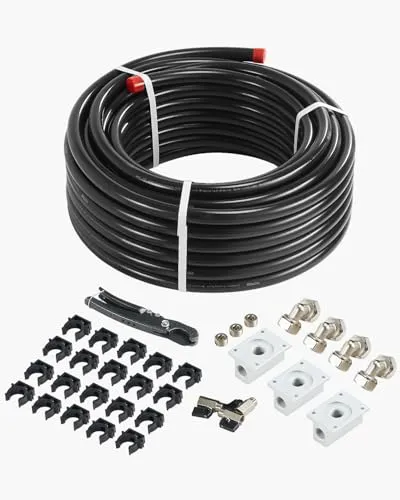 VEVOR Luftkompressor-Leitungssatz, 30,48 m x 19,05 mm von Vevor