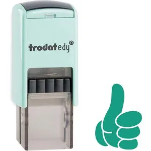 Trodat Motivstempel edy, Daumen, ohne Text von Trodat