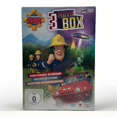 FEUERWEHRMANN SAM -3 MOVIEBOX (LIMITED EDITION) 3 DVD *NEU*