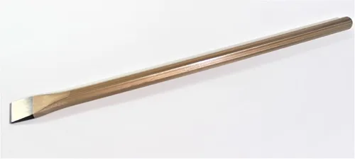 RENNSTEIG Maurermeißel Flachmeißel C.V. achtkant 300x18 mm Meißel Schlagwerkzeug