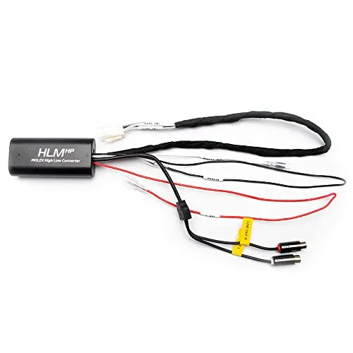 OPTION HLM HP (High Power) High-Low-Adapter für Werks-Soundsysteme - Molex-Version
