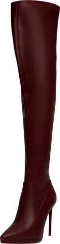 Steve Madden Langschaftstiefel aus Kunstleder - Elegante Langschaftstiefel von Steve Madden, ideal für jeden Anlass. Leicht anzuziehen dank Reißverschluss und mit hochwertiger Verarbeitung für einen edlen Look. Perfekt für Büro, Shopping oder Abendveranstaltungen.
