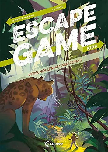 Escape Game Kids - Verschollen am Amazonas: Rätselbuch für Kinder ab 9 Jahre