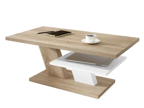 Mazzoni Cliff Couchtisch 110x60cm in beige von Mazzoni