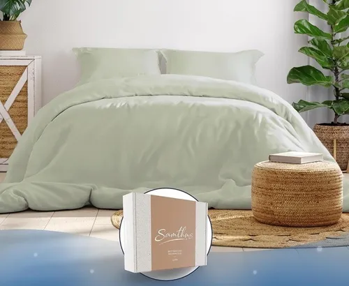 Bettbezüge Grün von Samthus