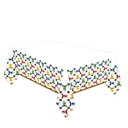 TISCHDECKE HARRY POTTER HÄUSER PARTY DEKO TISCHDEKO PAPIER 120 X 180 CM NEU OVP