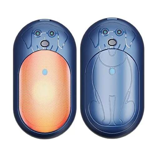 COTOP Handwärmer Elektrisch, 6000mAh 2er Pack Taschenwärmer Wiederverwendbar, Akku Hand Warmer USB C, 3 Stufen Heizung, Klein Geschenk für Frauen Männer Kinder Skifahren, Wandern