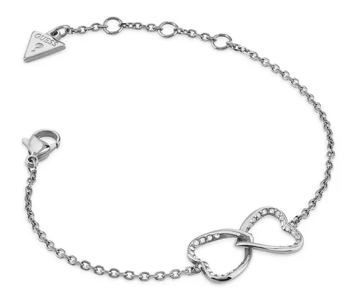 Guess Gliederarmband Two Hearts Bracelet von GUESS
