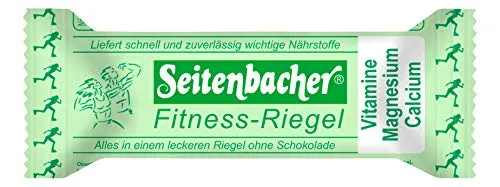 Produktbild Seitenbacher Fitness Riegel I glutenfrei I Magnesium I Calcium I Vitamine I ohne Schokolade I (1 x 50 g)