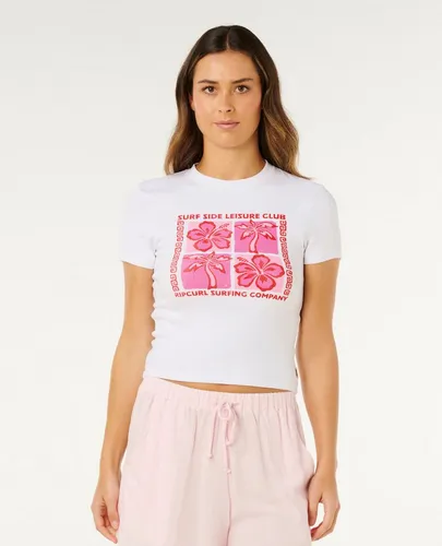 Rip Curl Print-Shirt Rip Curl Surf Side Fitted T-Shirt