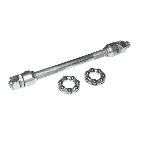 Hinterrad-Achse 172mm FG 9,5mm doppelt gekontert, silber