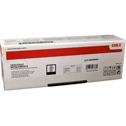 Oki Toner 46490404 schwarz - Originaltoner mit 1.500 Seiten Kapazität, ideal für OKI C 532 DN, C 542 DN, MC 563 DN und MC 573 DN