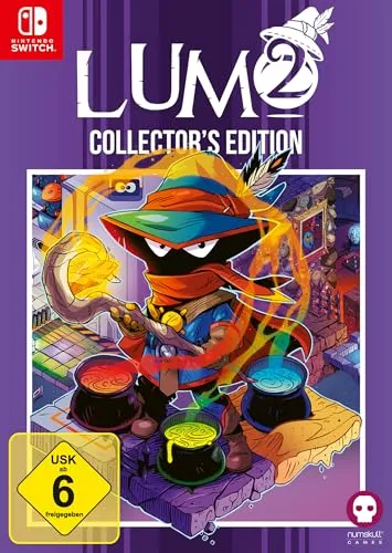 Lumo 2 Collector's Edition - [Nintendo Switch] - Switch Action Spiel mit Retro-Charme: Erleben Sie eine Hommage an die 80er und 90er Jahre mit dieser Collector's Edition, die exklusive Sammlerstücke enthält und modernes Gameplay bietet.
