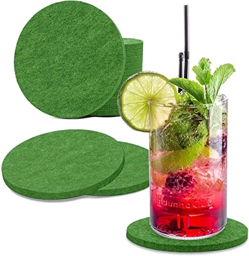 Glasuntersetzer & Bierdeckel Grün von wortek