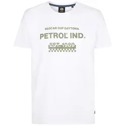 Petrol Shirt in Weiß - L