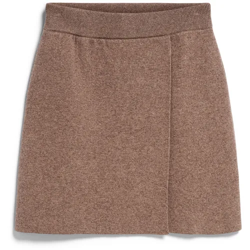 ARMEDANGELS Damen Strickrock DARLAA Regular Fit in beige von ARMEDANGELS