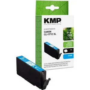 Produktbild kompatibel für Canon CLI-571C XL, 10,5ml, Tinte, cyan