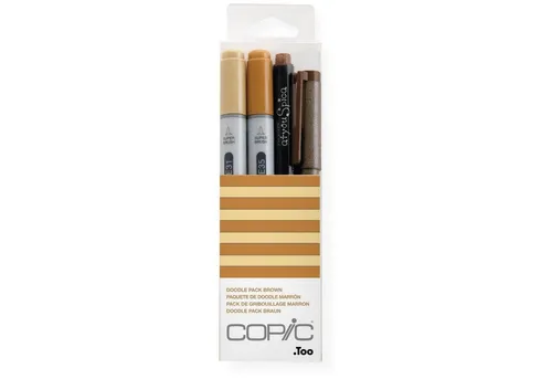 COPIC Copic Marker COPIC Ciao 4er Set Doodle Pack - braun