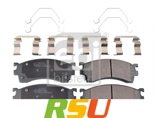 Febi Bilstein Bremsbelagsatz, Scheibenbremse 16198