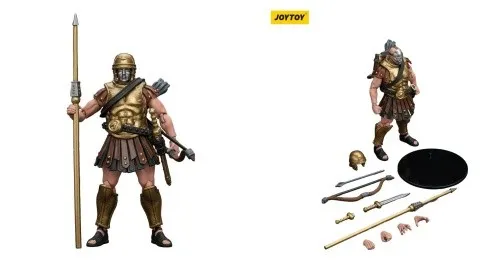 Strife Actionfigur 1/18 Roman Republic Legionary Light Infantry ll 12 cm - Aufstellfigur der römischen Legion, detailreich und perfekt für Sammler und Geschichtsinteressierte.