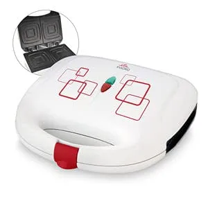 ETA Sandwichmaker Kvadro - 700W, Weiß