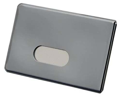 BE-HOLD RFID NFC Schutzhüllen für Kreditkarten in silber von BE-HOLD