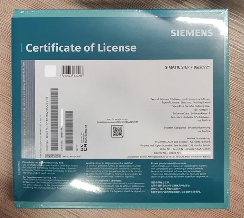Simatic Step 7 Basic V21 6ES7822-0AA25-0YA5 von Siemens