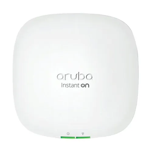 HPE Networking Instant On AP22 (RW) - Kabelloser Access Point mit 1.200 Mbit/s, WPA3-Sicherheit und platzsparendem Design für effiziente Vernetzung in Unternehmen