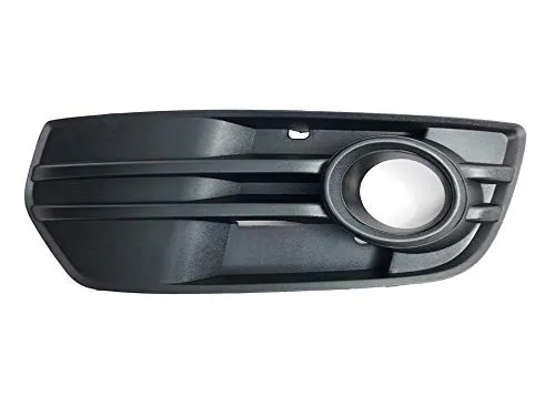 HZ-DESIGN Lüftungsgitter Gitter Nebelscheinwerfergitter Grill Links kompatibel mit Audi Q5 8R 2008-2012