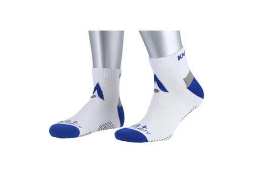 Karakal Socken Indoorsocke X2+ Trainer weiss/dunkelblau - 1 Paar